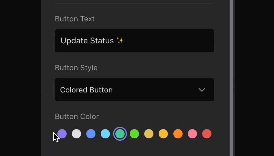 change button color